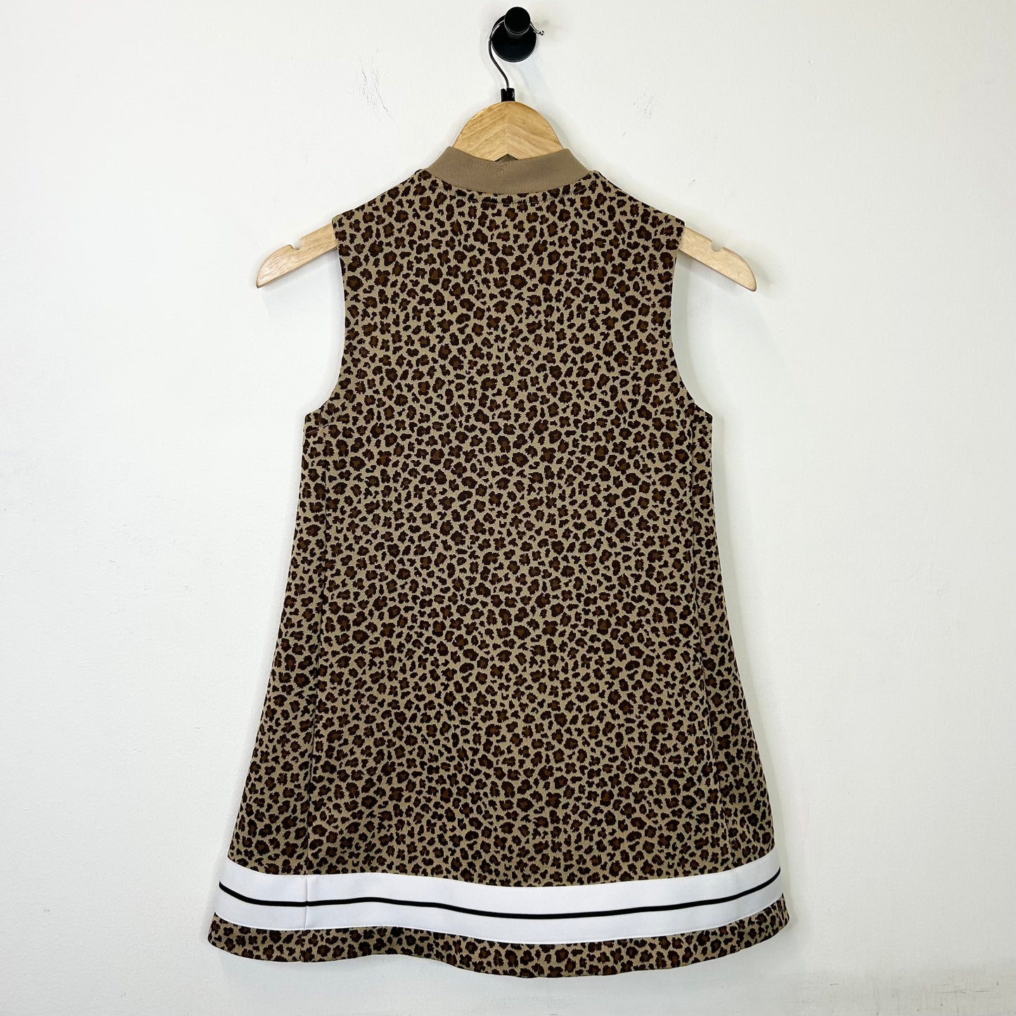 PALM ANGELS LEOPARD PRINT DRESS