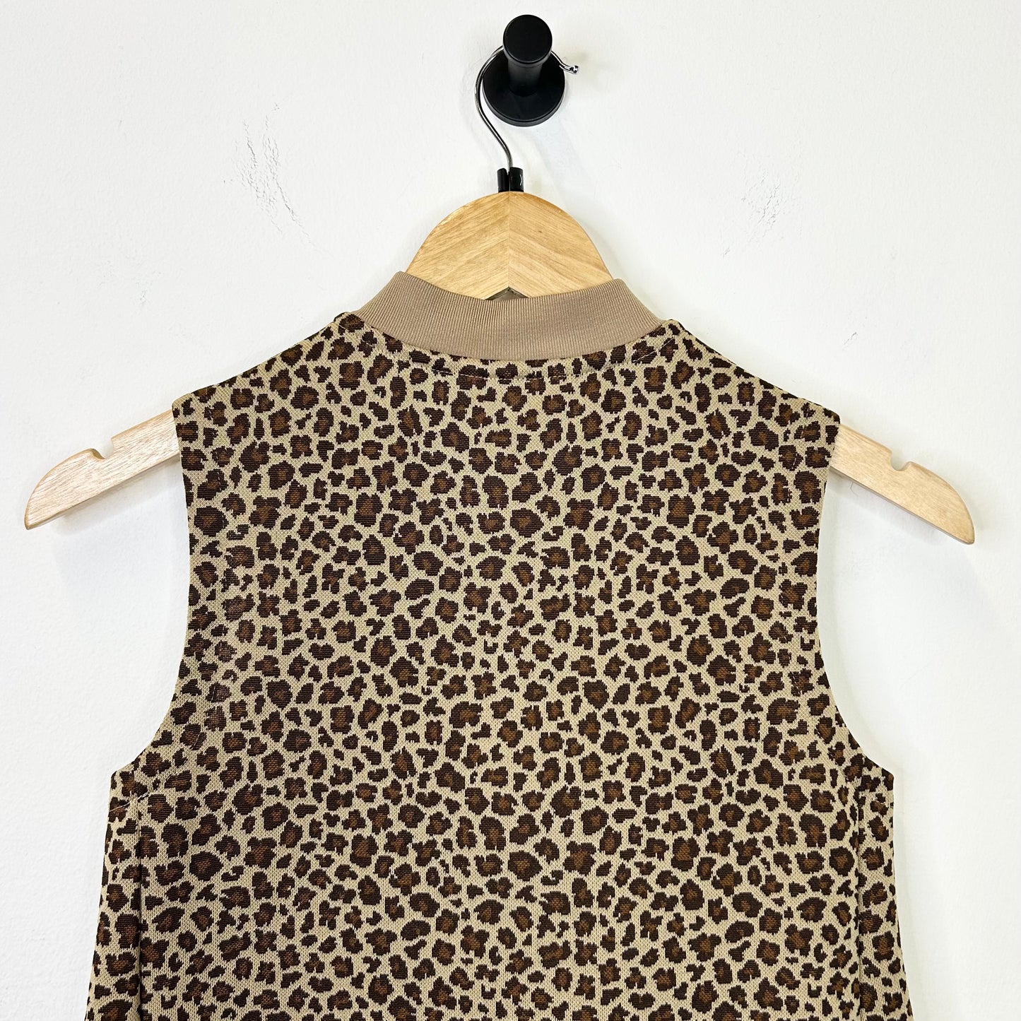 PALM ANGELS LEOPARD PRINT DRESS