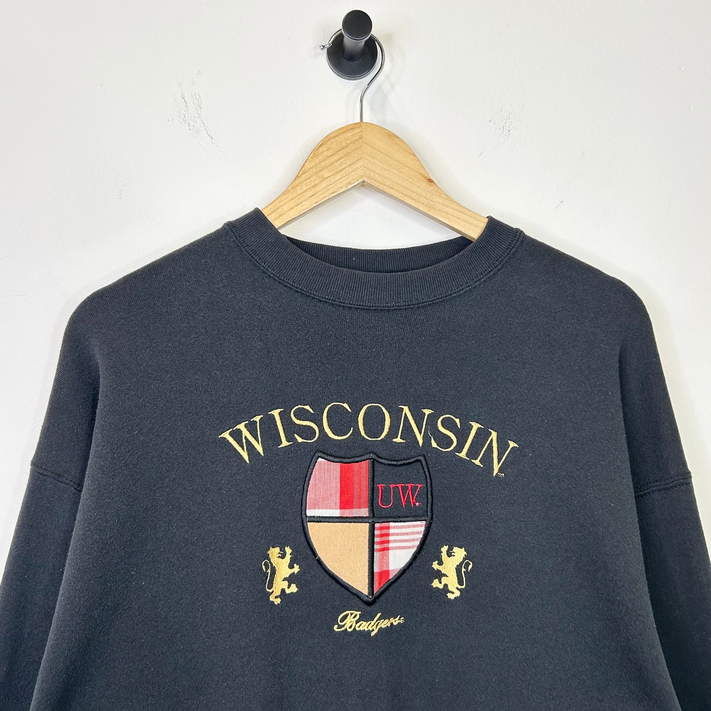 UW WISCONSIN BADGERS CREWNECK