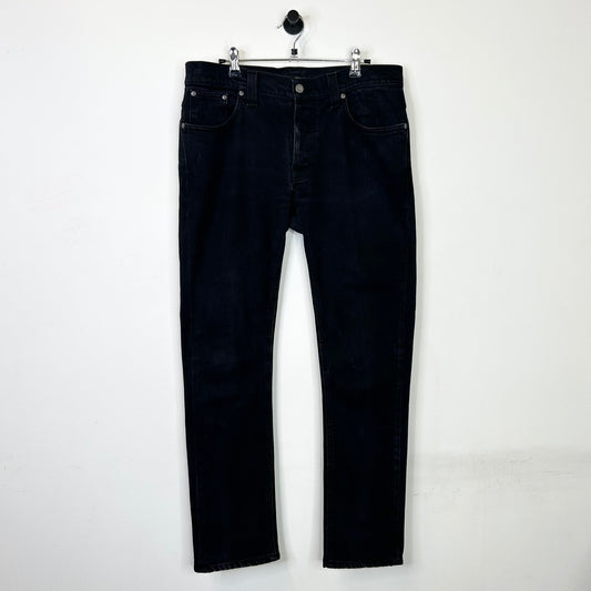 BLACK NUDIE JEANS