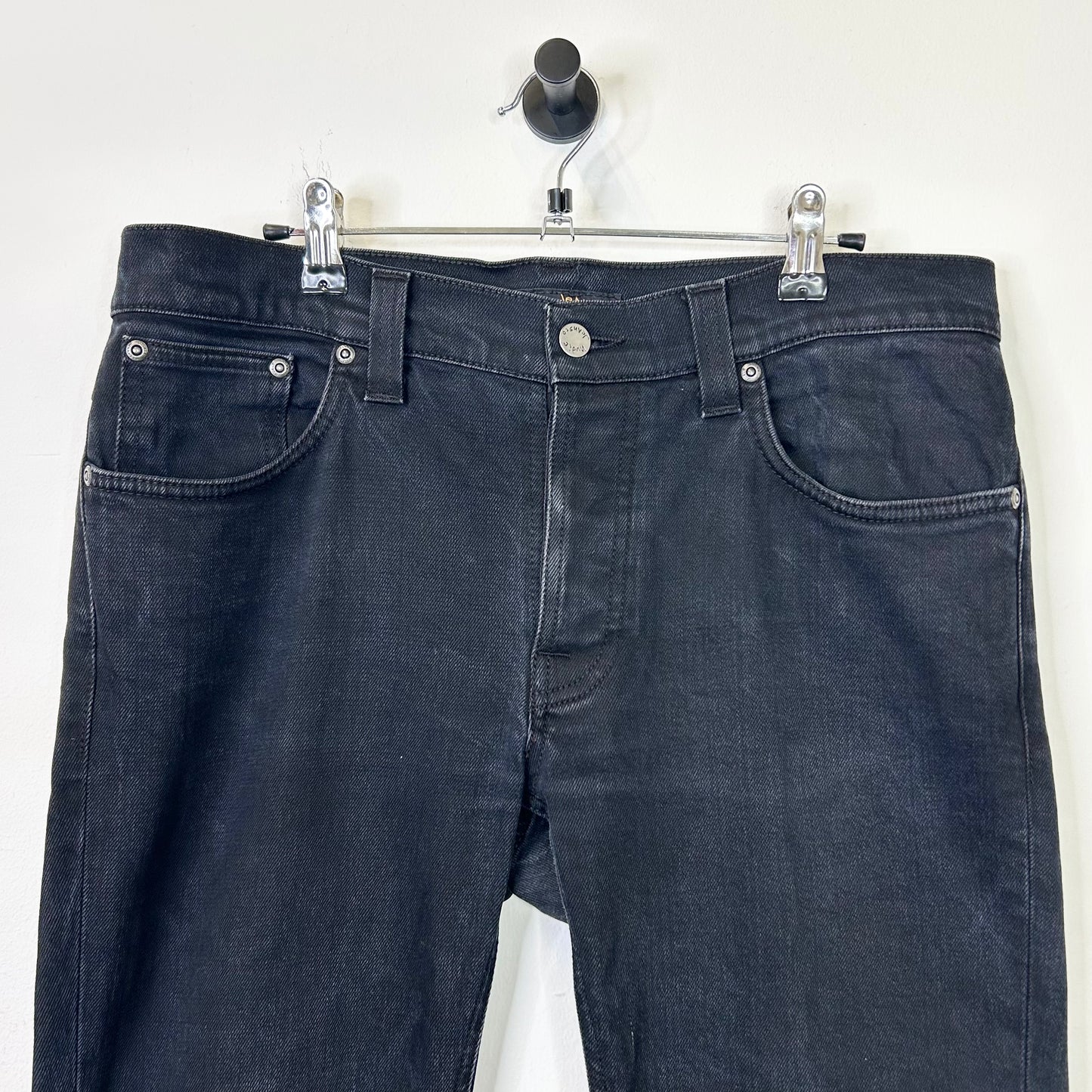 BLACK NUDIE JEANS