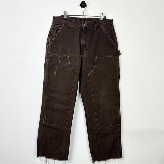 CARHARTT BROWN DOUBLE KNEE PANTS