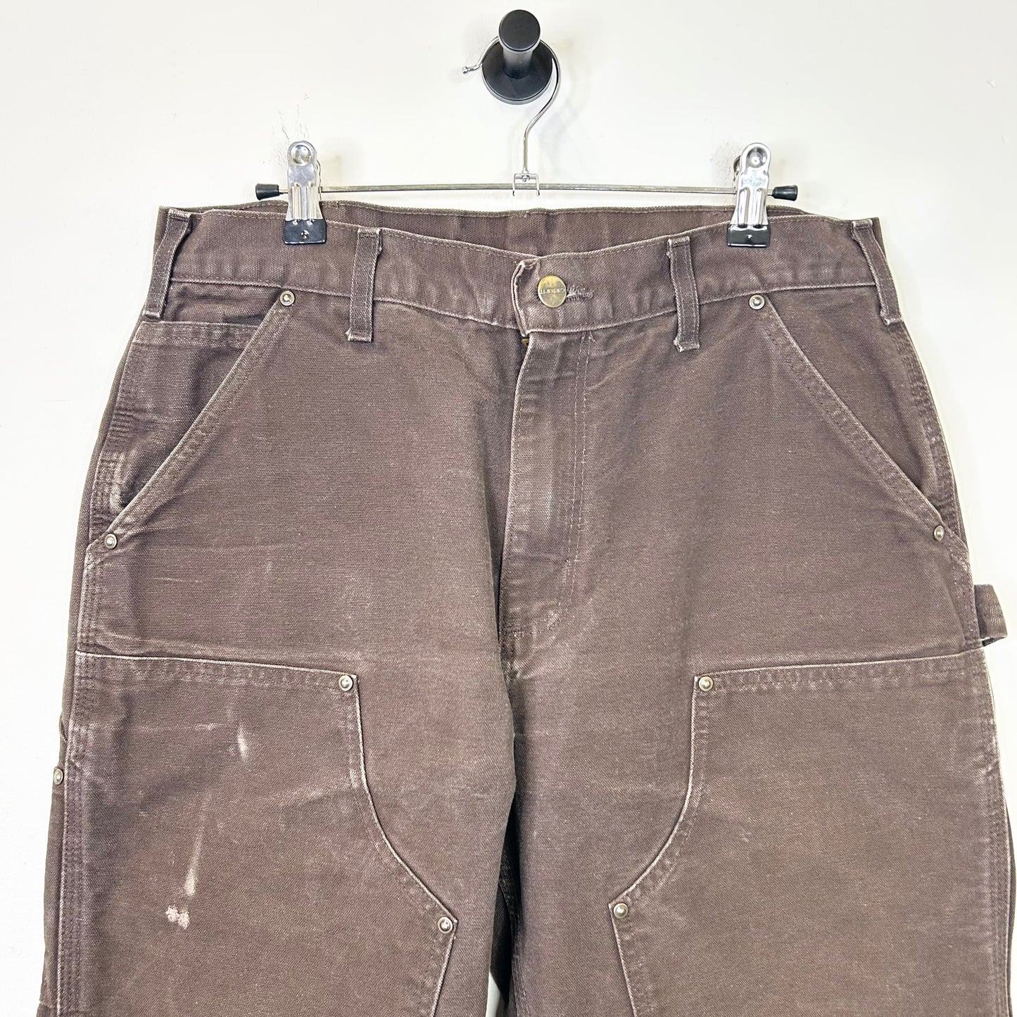 CARHARTT BROWN DOUBLE KNEE PANTS
