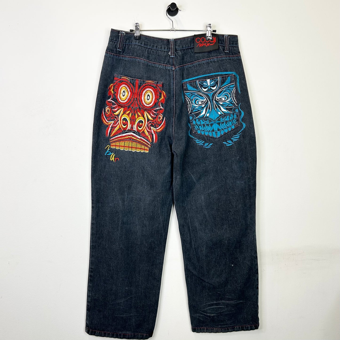 COOGI TIKI RED AND BLUE JEANS