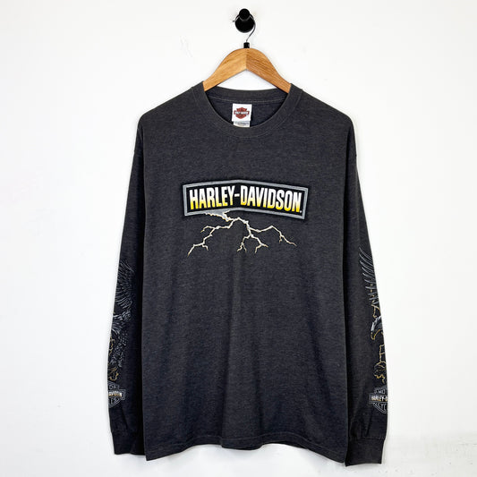 HARLEY DAVIDSON RACINE LIGHTNING LONGSLEEVE TEE