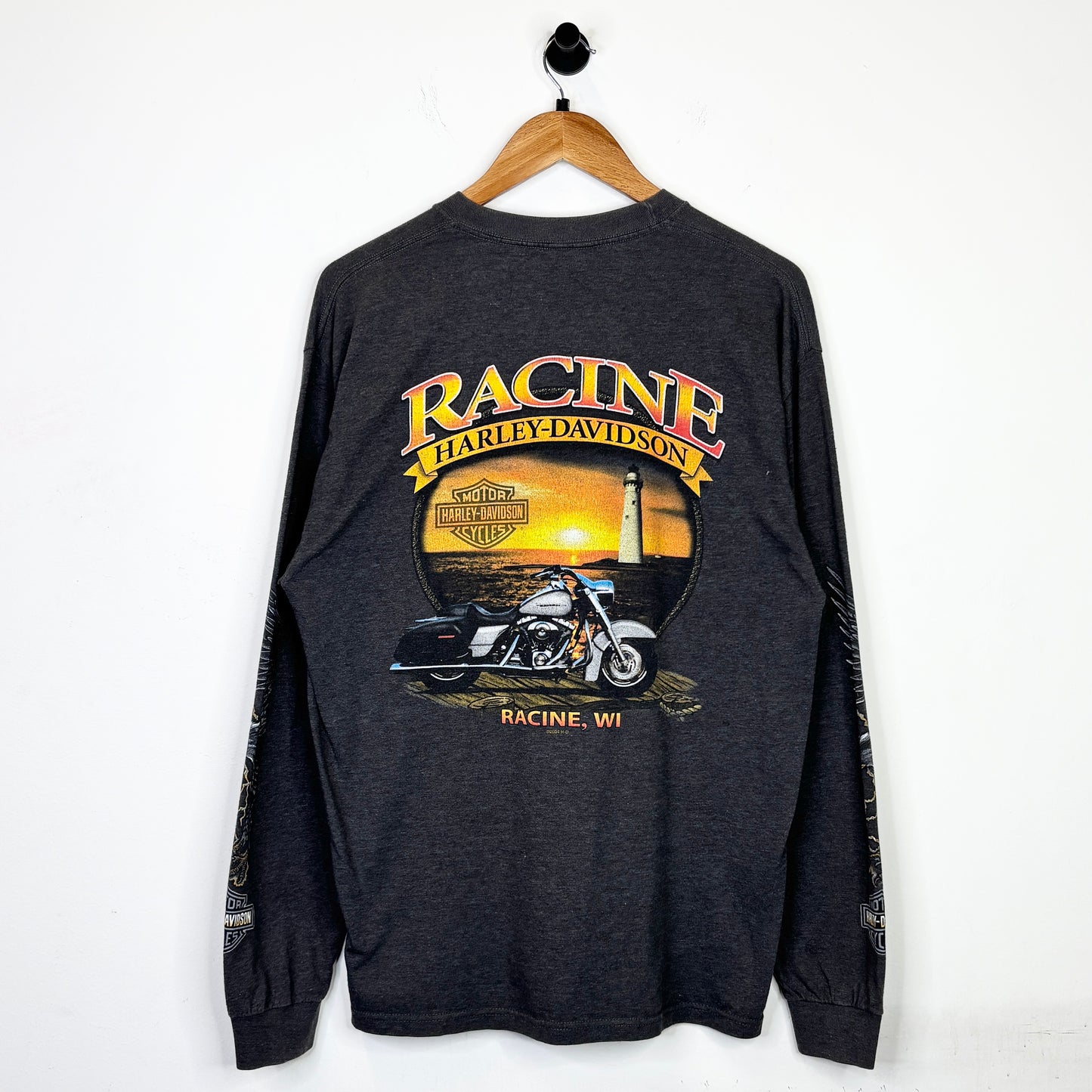 HARLEY DAVIDSON RACINE LIGHTNING LONGSLEEVE TEE