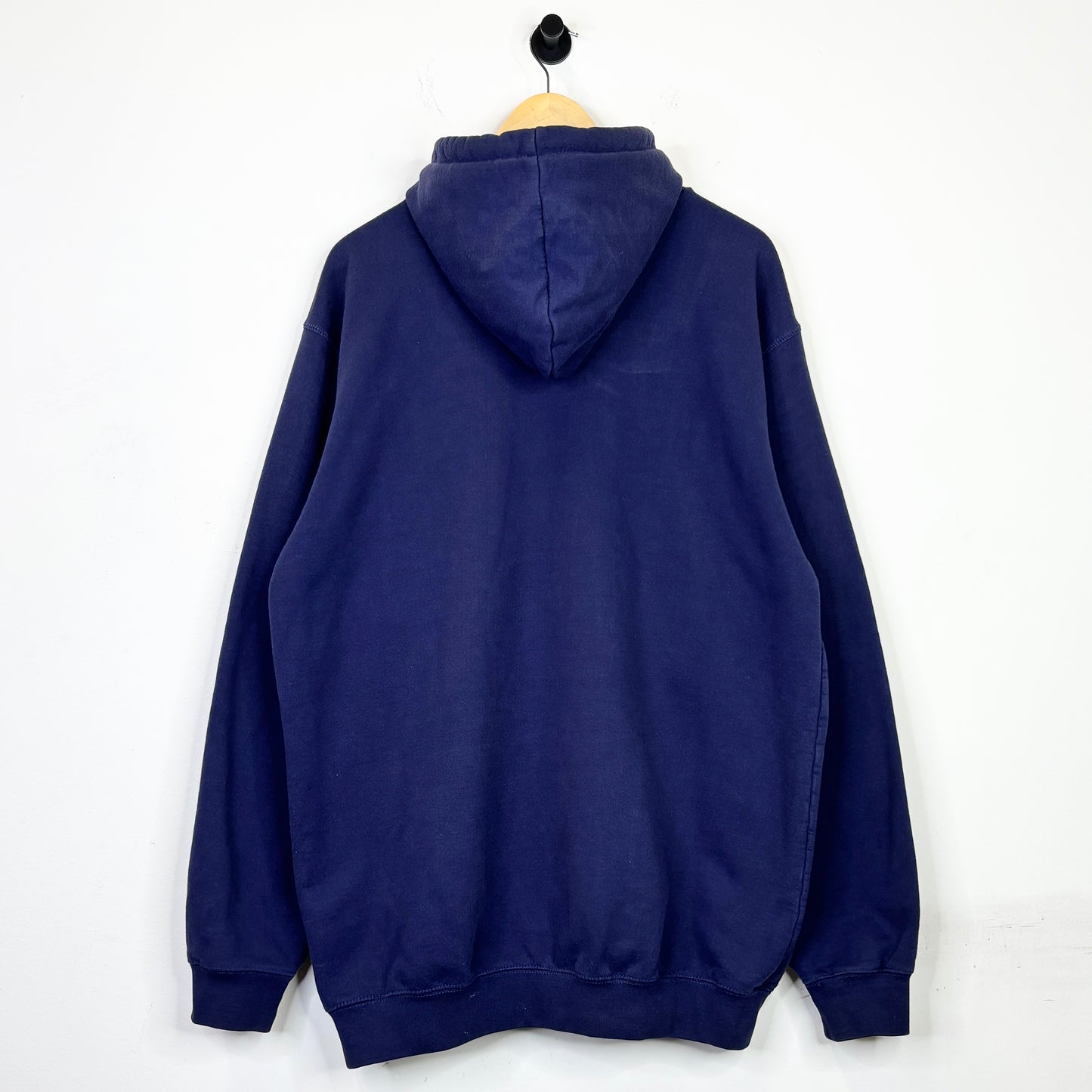 CARHARTT EMBROIDERED NAVY PULLOVER HOODIE