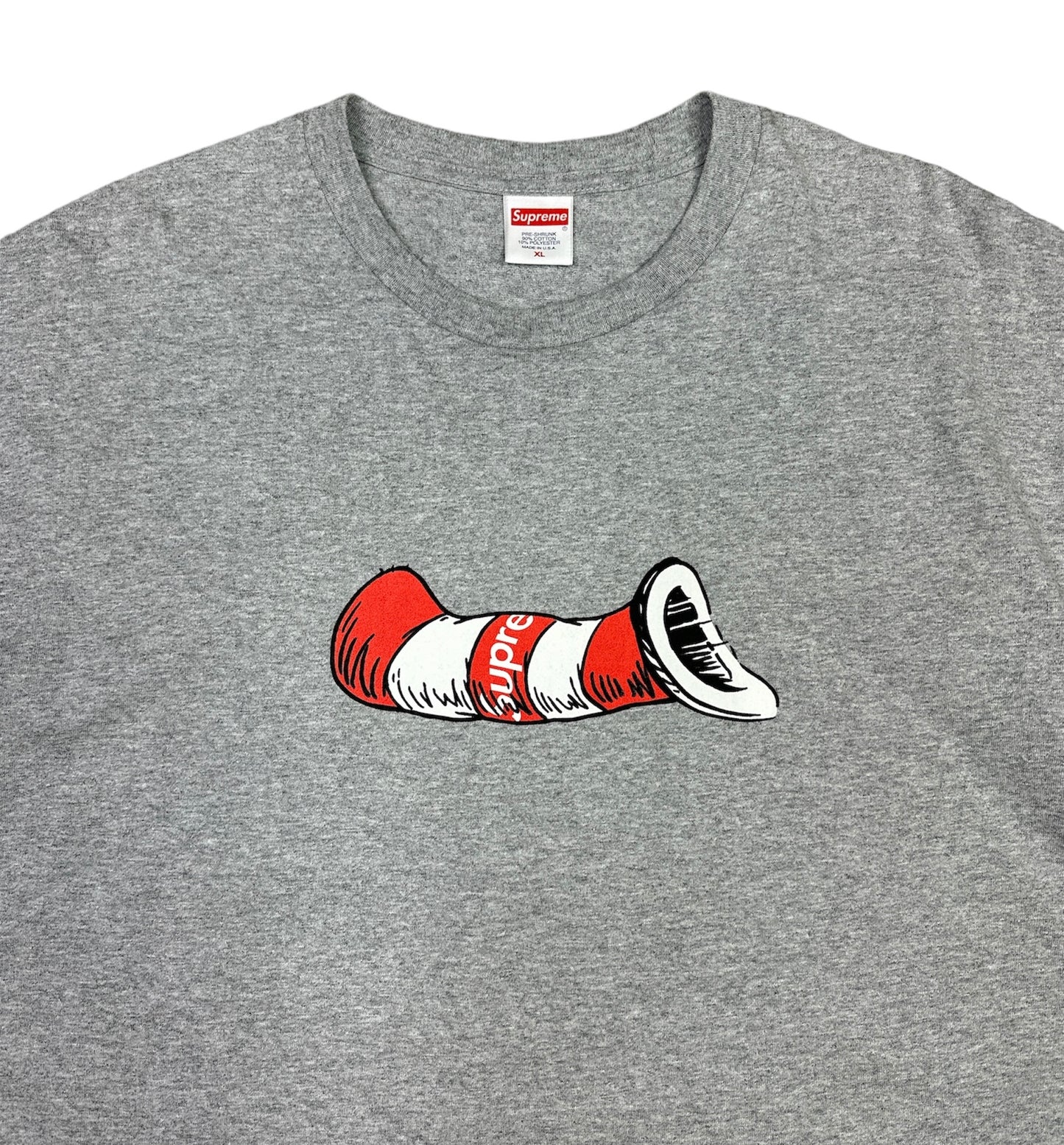 SUPREME CAT IN THE HAT T-SHIRT