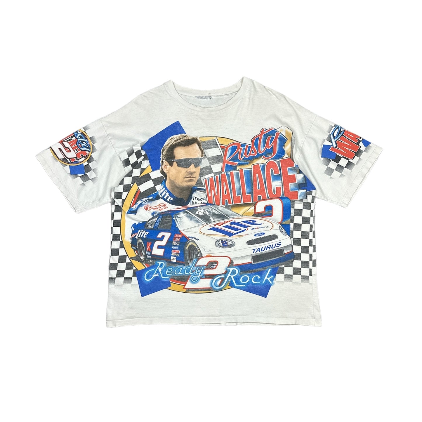 RUSTY WALLACE READY ROCK RACER T-SHIRT