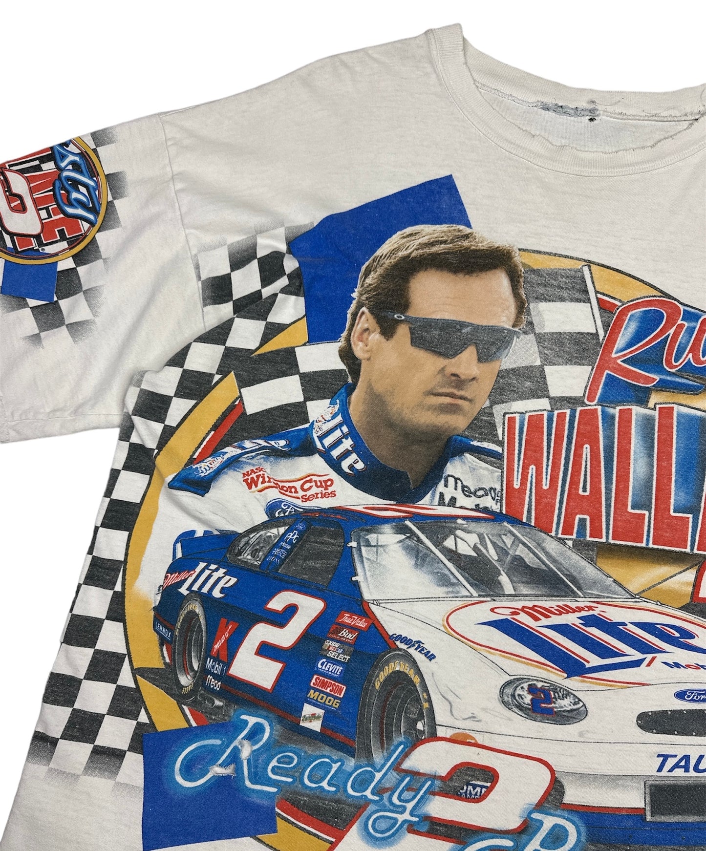 RUSTY WALLACE READY ROCK RACER T-SHIRT