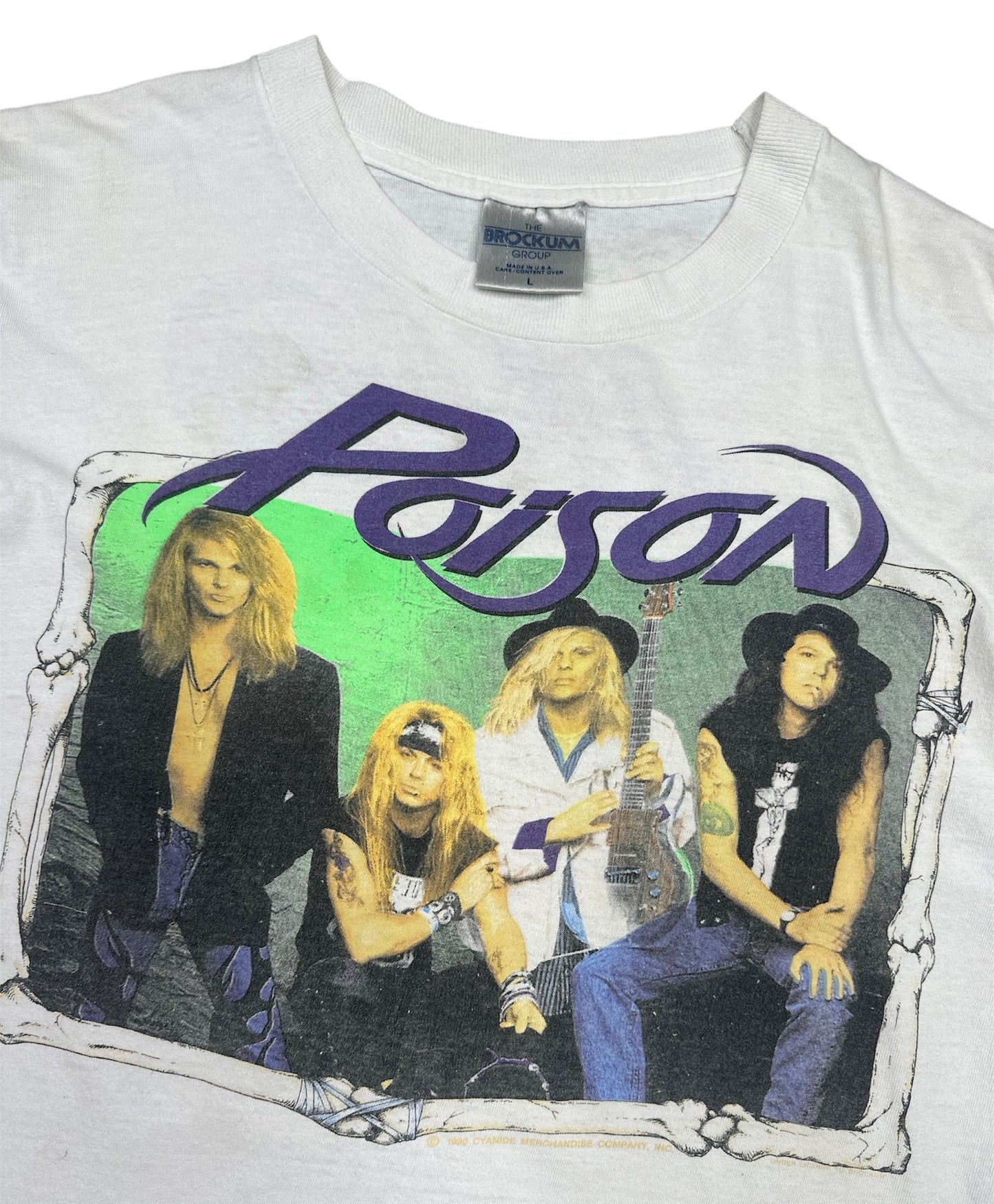 POISON FLESH AND BLOOD TOUR T-SHIRT