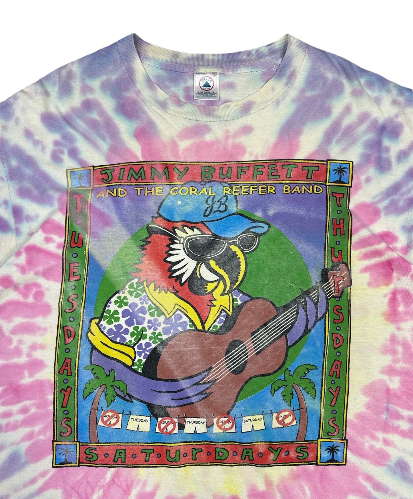 JIMMY BUFFETT WASTED AWAY AGIN TOUR T-SHIRT