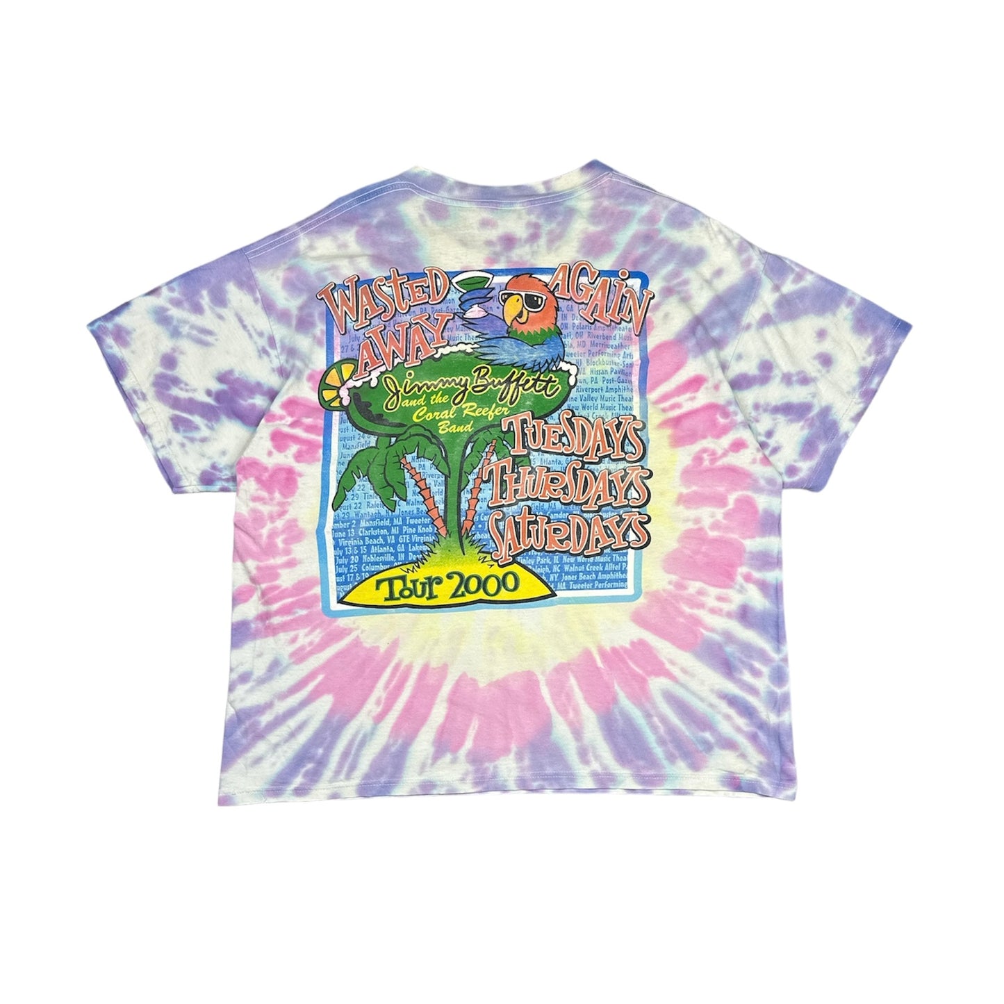 JIMMY BUFFETT WASTED AWAY AGIN TOUR T-SHIRT