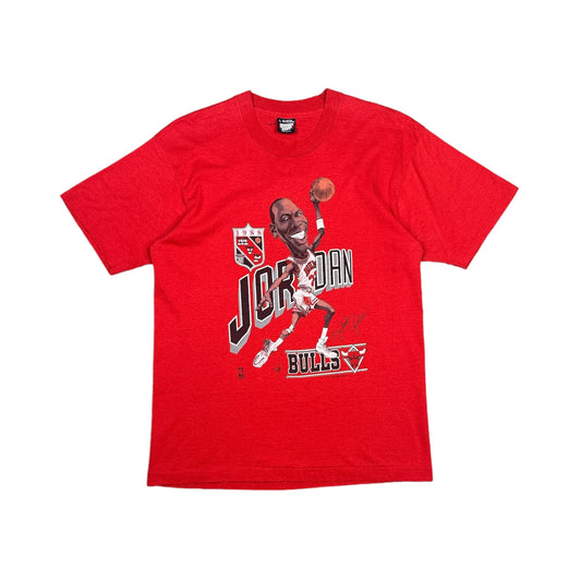 1988 JORDAN MVP BULLS SCREEN STARS BEST TAG T-SHIRT