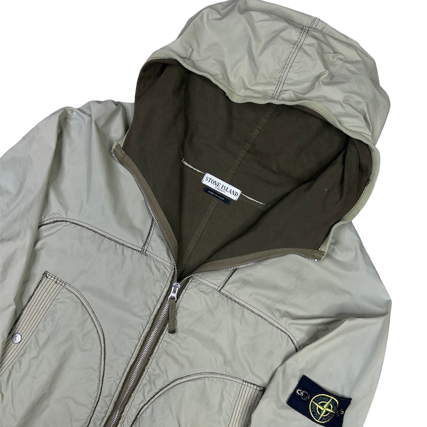 STONE ISLAND S/S 05 OLIVE MILITARY JACKET