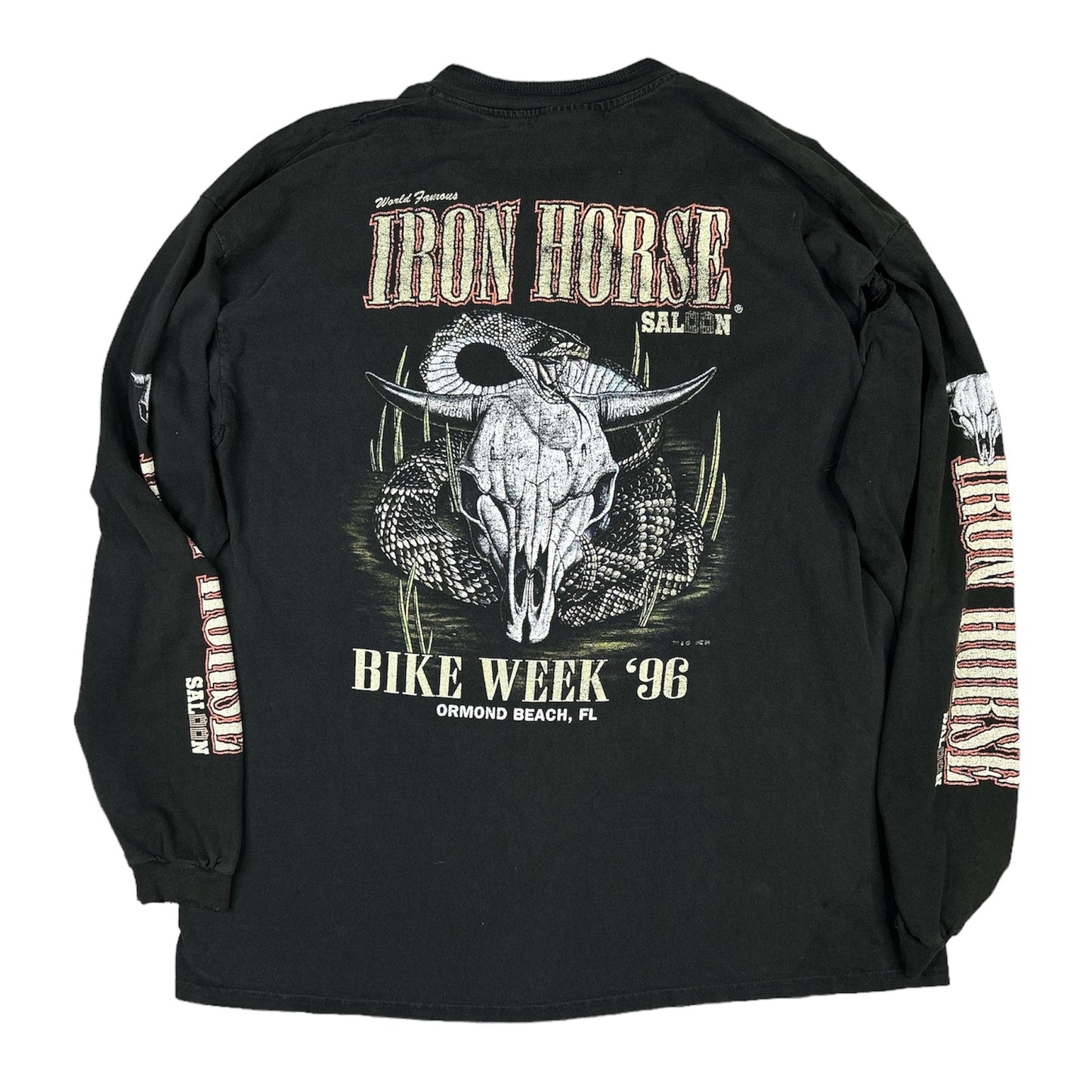 IRON HORSE SALOON BIKE WEEK '96 LONG SLEEVE